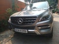 Mercedes bens GLC standing outside office