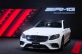 Mercedes Benz AMG on display at The 37th Thailand International Motor Expo 2020 Royalty Free Stock Photo
