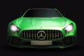 Mercedes Benz AMG GT. Royalty Free Stock Photo