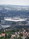 Mercedes-Benz Arena in Stuttgart Royalty Free Stock Photo