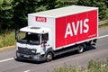 Mercedes-Benz Atego of Avis on motorway