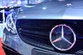 Mercedes Benz c63 emblem at Trans Sport Show in Pasay, Philippines