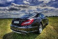 Mercedes Benz CLS Royalty Free Stock Photo