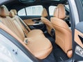 Mercedes-Benz E200 Interior Royalty Free Stock Photo