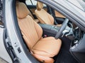 Mercedes-Benz E200 Interior Royalty Free Stock Photo