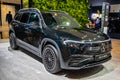 Mercedes-Benz EQA 350 4MATIC electric SUV car showcased at the IAA Mobility 2021 motor show in Munich, Germany - September 6, 2021