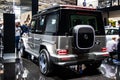 Mercedes Benz EQG concept G-Class electric car showcased at the IAA Mobility 2021 motor show in Munich, Germany - September 6,