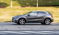 Mercedes-Benz GLA X156 crossover with motion blur effect