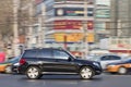 Mercedes-Benz GLK 350 4Matic in busy city center, Beijing, China Royalty Free Stock Photo