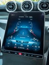 Mercedes-Benz GLS SUV 2023 Dashboard Royalty Free Stock Photo