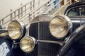 Mercedes Benz 540 K car from 1939 used by SS-Obergruppenfuhrer Karl Hermann Frank stands in National technical museum