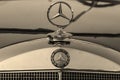 Mercedes Benz Logo - classic car model Royalty Free Stock Photo