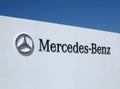 Mercedes Benz Logo Royalty Free Stock Photo