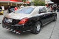 Mercedes benz maybach at Revolve Car Show in Manila, Philippines