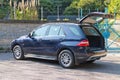 Mercedes-Benz ML-Class BlueTec open back door