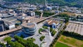 The Mercedes-Benz Museum in Stuttgart, Germany