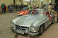 Mercedes-Benz 300SL Gullwing, classic car Royalty Free Stock Photo