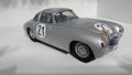 Mercedes Benz 300 SL 21 24H of LeMans silver arrow racer - legend racing cars