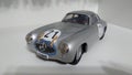 Mercedes Benz 300 SL  21 24H of LeMans silver arrow racer - legend racing cars Royalty Free Stock Photo