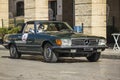 Mercedes-Benz 280 SL on the road Royalty Free Stock Photo