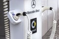 Mercedes benz smart electric loading station near siegen germany
