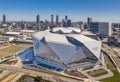 Mercedes Benz Stadium in Atlanta Royalty Free Stock Photo