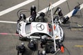 Mercedes Benz Team Royalty Free Stock Photo