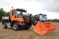 Mercedes-Benz Unimog with Hauer Front Loader