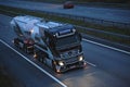 Mercedes Benz Uniq Concept Trucking on Dark Road