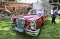 Mercedes-Benz W111 car on a show in Warsaw, Poland Royalty Free Stock Photo