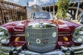 Mercedes-Benz W111 car on a show in Warsaw, Poland Royalty Free Stock Photo