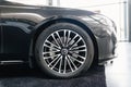 Mercedes car wheel. car dealership of the official dealer of German cars.