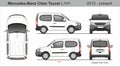 Mercedes Citan Tourer Passenger Van L1H1 2012-present