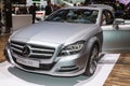 Mercedes CLS on Geneva Motor Show Royalty Free Stock Photo