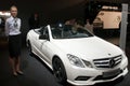 Mercedes E500 Cabrio Royalty Free Stock Photo