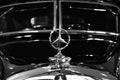 Mercedes badge on vintage model