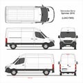 Mercedes Sprinter Cargo Van L2H2 FWD 2018