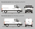 Mercedes Sprinter MWB and SWB Low Roof Delivery Van 2010