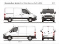 Mercedes Sprinter SWB Low Roof Cargo Van L1H1 2017