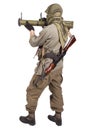 Mercenary with anti-tank rocket launcher - RPG 26