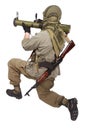 Mercenary with anti-tank rocket launcher - RPG