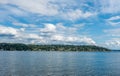 Mercer Island With Clouds 3