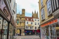 Historic street Christchurch gate Canterbury Kent England Royalty Free Stock Photo