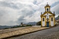 Merces de Cima Church Nossa Senhora das Merces e Misericordia - Ouro Preto, Minas Gerais, Brazil Royalty Free Stock Photo