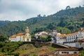 Merces de Cima Church Nossa Senhora das Merces e Misericordia - Ouro Preto, Minas Gerais, Brazil Royalty Free Stock Photo