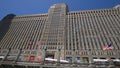 Merchandise Mart Building at Downtown Chicago - CHICAGO. UNITED STATES - JUNE 11, 2019 Royalty Free Stock Photo