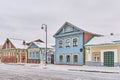 Merchant houses of the 19th century on Kayum Nasyri street, Kazan, Russia