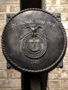 Merchant Marine Shield at the Mount Pleasant War Memorial, Mount Pleasant, SC