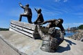 The Merchant Mariner Monument in Sydney, Canada