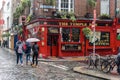 MERCHANT`S  ARCH, TEMPLE BAR , DUBLIN, IRELAND Royalty Free Stock Photo